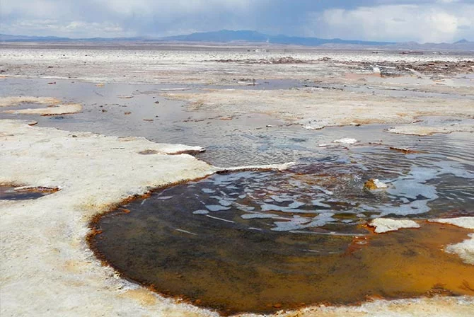 Ojos del Salar Uyuni